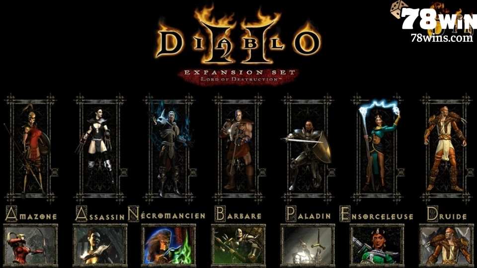 Game nhập vai offline pc Diablo 2