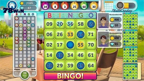 Trò chơi Bingo có lối chơi khá dễ hiểu