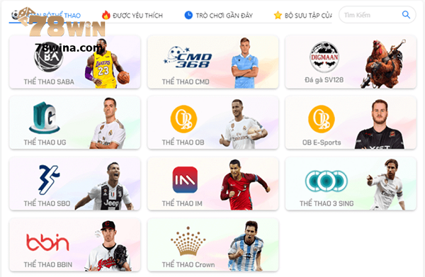 Bạn có thể chơi cá cược bóng đá trực tiếp trên website 78win